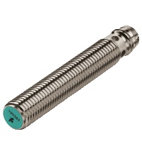 Pepperl&plus;Fuchs Inductive Proximity Metal Barrel Sensor; 8mm; Embeddable; 10-30VDC; NO; PNP; Connector - M8